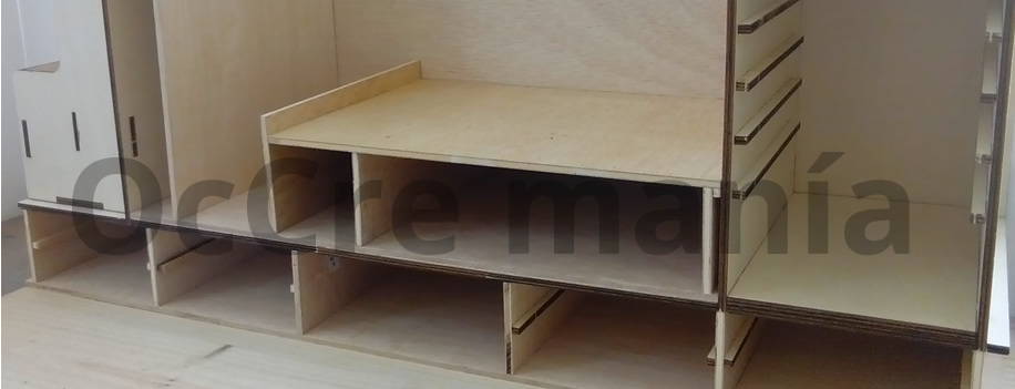 Ampliación mueble taller