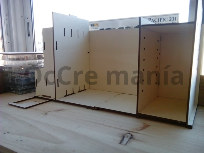 Presentamos la distribución del mueble taller OcCre